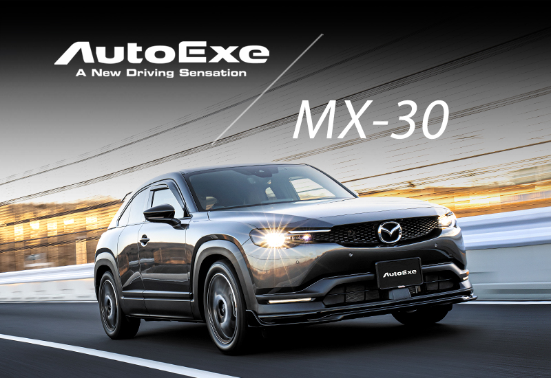 MX-30 Custom Parts & Accessories Lineup  AutoExe Mazda Car Tuning &  Customization