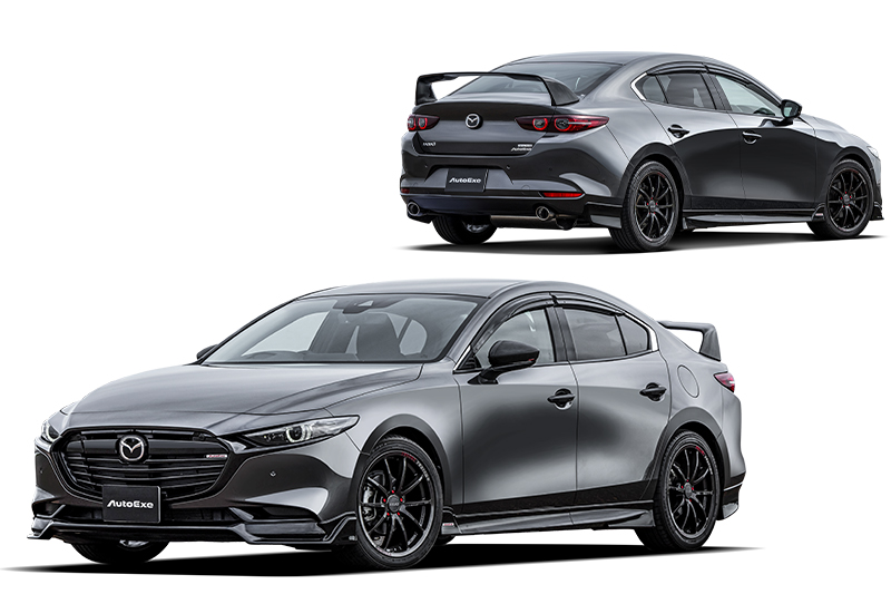 MAZDA3 カスタムパーツ ＆ アクセサリー ラインアップ | AutoExe マツダ車チューニング＆カスタマイズ